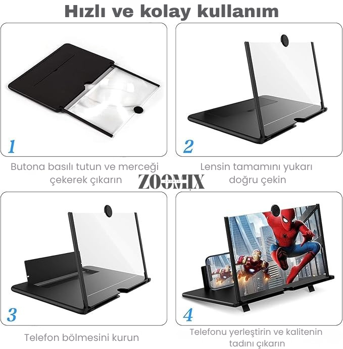 Zoomix | Ekran Büyüteci