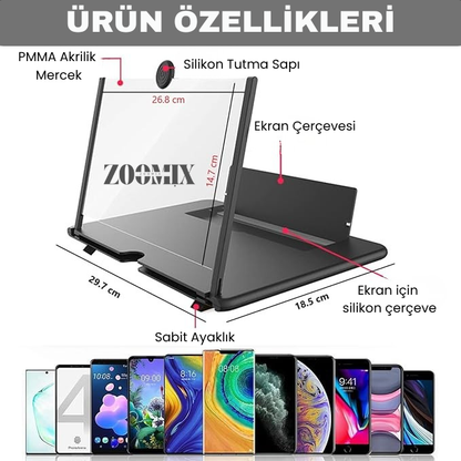 Zoomix | Ekran Büyüteci